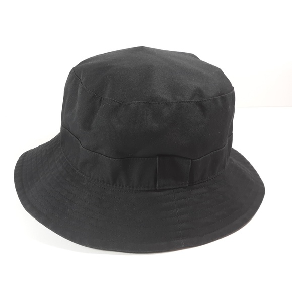 BURBERRY Black Cotton bucket hat Size L main image 4